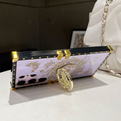 Dream Aurora Butterfly Diamond Stand Samsung Case