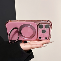 OVOCASE Shiny Laser 360° Rotating Magnetic Ring Stand Case