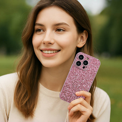 Sparkling all-diamond multi-color iPhone case