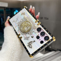 Dream Aurora Butterfly Diamond Stand Samsung Case