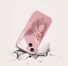 Mirror Flying Butterfly iPhone Case