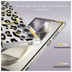 Leopard Transparent MagSafe Case for Samsung