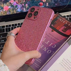 Sparkling all-diamond multi-color iPhone case