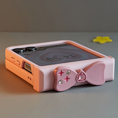 Heart-Shaped Bow Case for Samsung Galaxy Z Flip Series